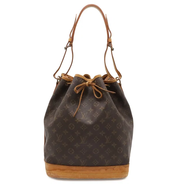 Louis Vuitton Monogram Noe Shoulder Bag Semi Drawstring in Coated canvas from The Reluxe