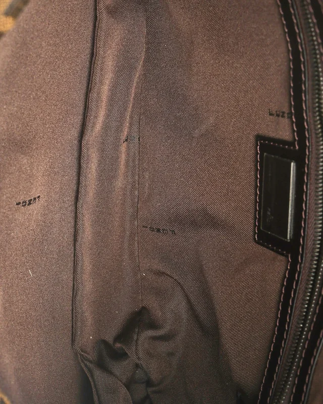 Fendi Zucca Shoulder Bag in Canvas from A Retro Tale, photo 6 of 7