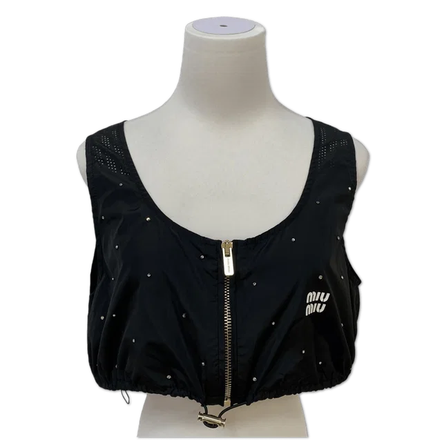 Miu Miu Polyester fiber Jacket Size 38 from Luxury Promise