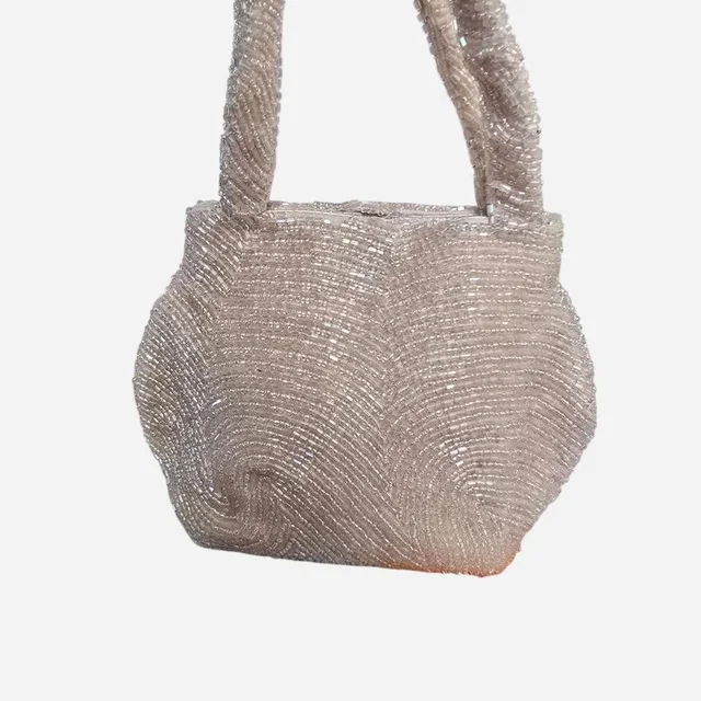 Moynat Women's Bag - Pink/Cream in pink from Depop, photo 1 of 1
