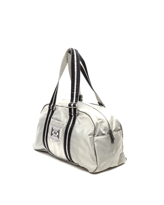 Chanel CC Sportline Weekend Bag in Satin from A Retro Tale, photo 2 of 11