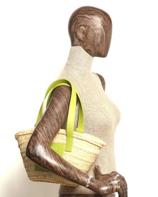 Loewe Small Basket Bag in Woven leather from A Retro Tale, photo 7 of 7
