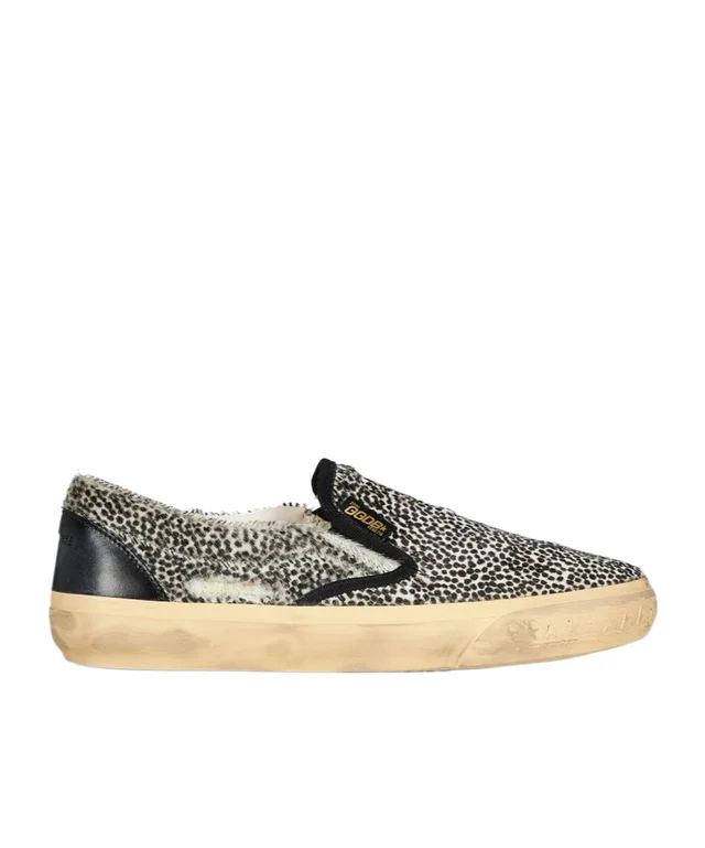Golden Goose Deluxe Brand Leopard-Print Slip-On Sneakers from SENSER, photo 1 of 1