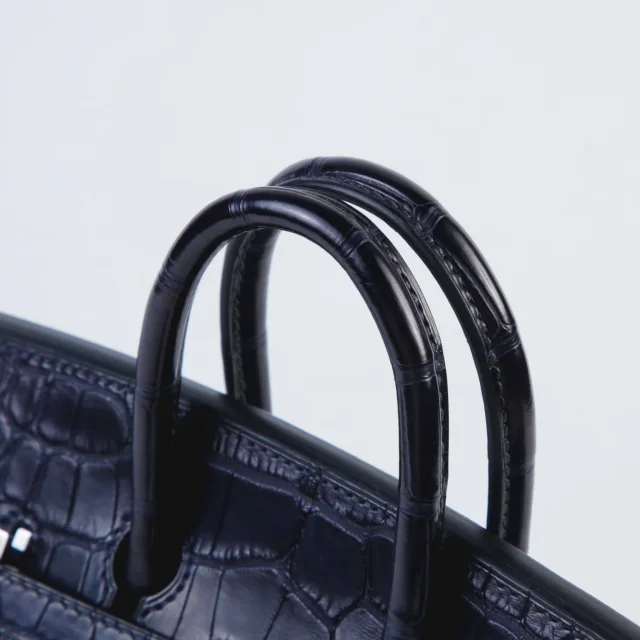 Hermès Birkin Faubourg 20 Sellier Deep Blue (S4) Blue Marine (78) in Navy Crocodile from Ginza Xiaoma, photo 3 of 4