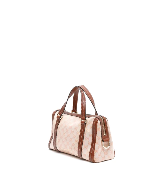 Gucci GG Crystal Duchessa Boston Bag in Canvas from A Retro Tale, photo 3 of 9