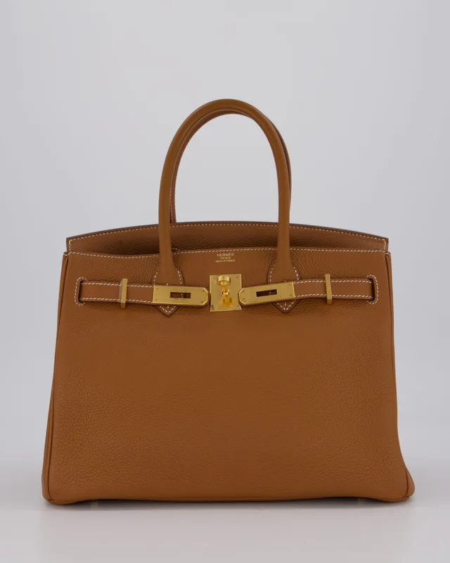 Hermès Birkin 30 Retourne Bag in Gold Togo leather from Sellier, photo 2 of 2