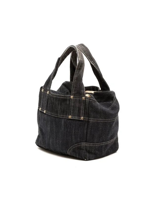 Chanel Sparkling Denim Coco Mark Tote Bag in Denim from A Retro Tale, photo 3 of 8