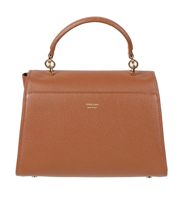 Salvatore Ferragamo Ferragamo Double Gancini Small Top Handle Bag, photo 3 of 3 from SENSER