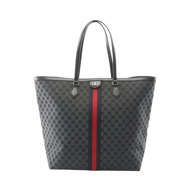 Balenciaga x Gucci The Hacker Project Large Tote Bag in Canvas from LuxUness