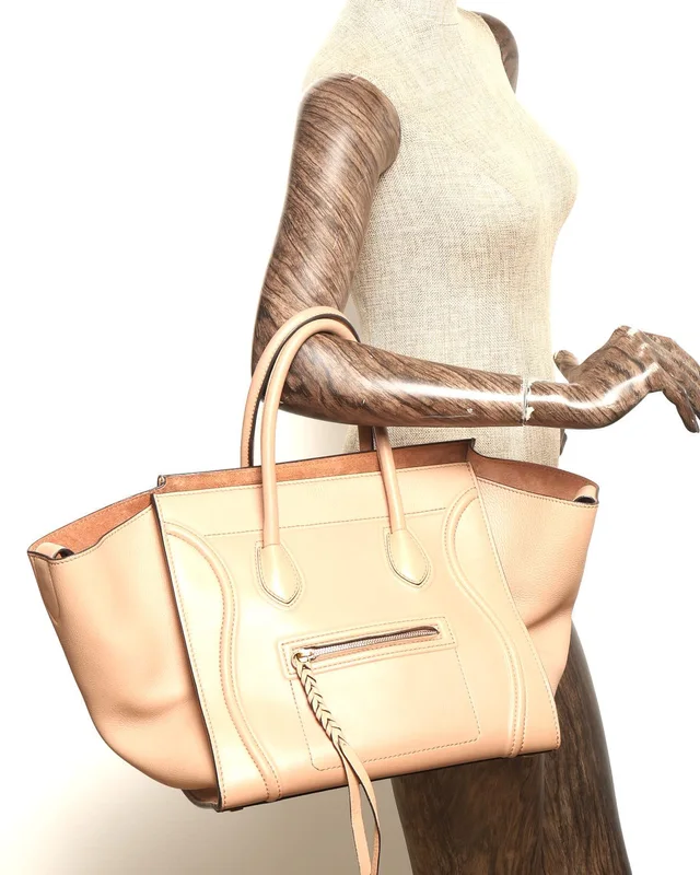 Celine Luggage Phantom Bag in Suede from A Retro Tale, photo 7 of 7