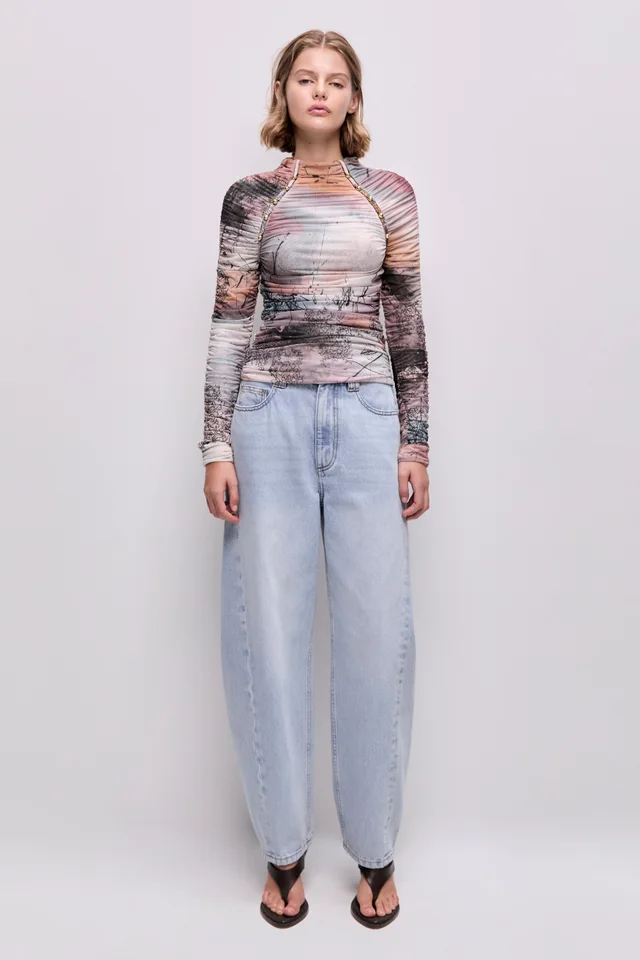 AJE Carline Gathered Mesh Top from Aje, photo 1 of 1