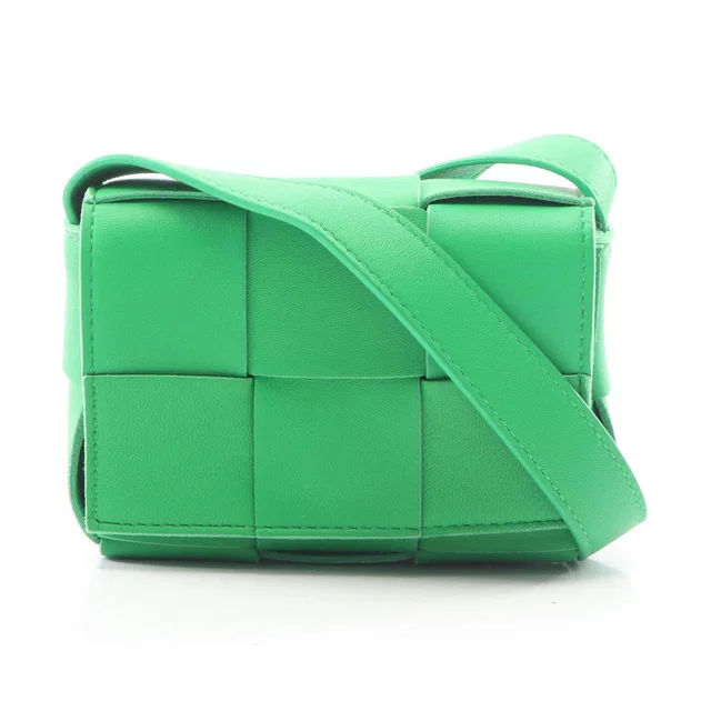 Bottega Veneta CANDY CASSETTE leather mini shoulder bag in Leather from LuxUness