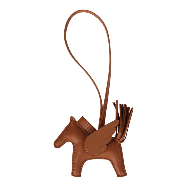 Hermès Pegase Rodeo Bag Charm PM Gold Milo Lambskin in Gold Lambskin from Madison Avenue Couture