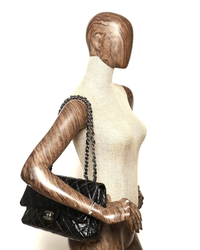 Chanel CC Patent Single Flap Bag in Patent leather from A Retro Tale, photo 8 of 8