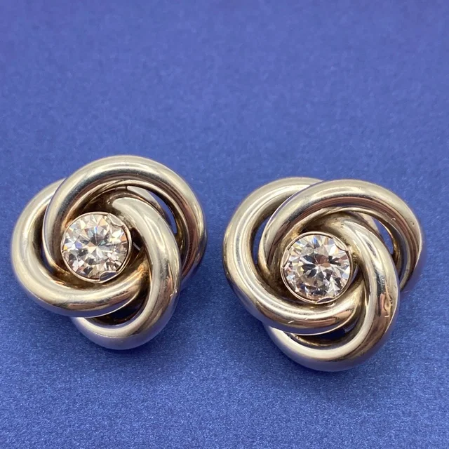 Unoaerre Vintage Sterling Earring Clip On in brown|neutral from Poshmark