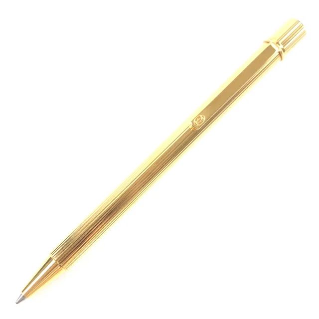 Must de Cartier Stripe Pattern Ballpoint Pen from LuxUness
