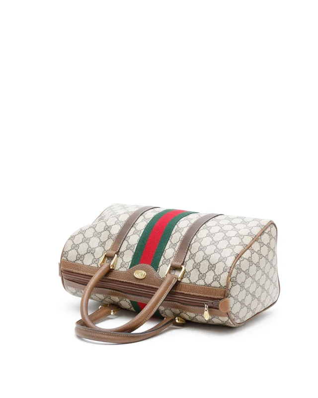 Gucci GG Sherry Line Boston Bag in Canvas from A Retro Tale, photo 4 of 11