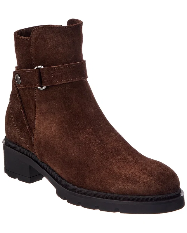 La Canadienne Steven Suede Bootie in https://asset2.ruecdn.com/images/sw/131106/1311066126_RLSW_brown.jpg, image 1 of 1 from Rue La La