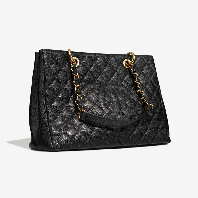 Chanel Shopping Tote GST Caviar Black in Black Caviar leather from SACLÀB, photo 5 of 10