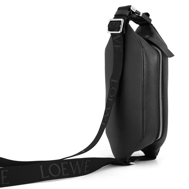 Loewe Convertible Sling Body Bag BlackB777NCNX03 Calf Leather in Calfskin from GALLERY RARE, photo 3 of 4