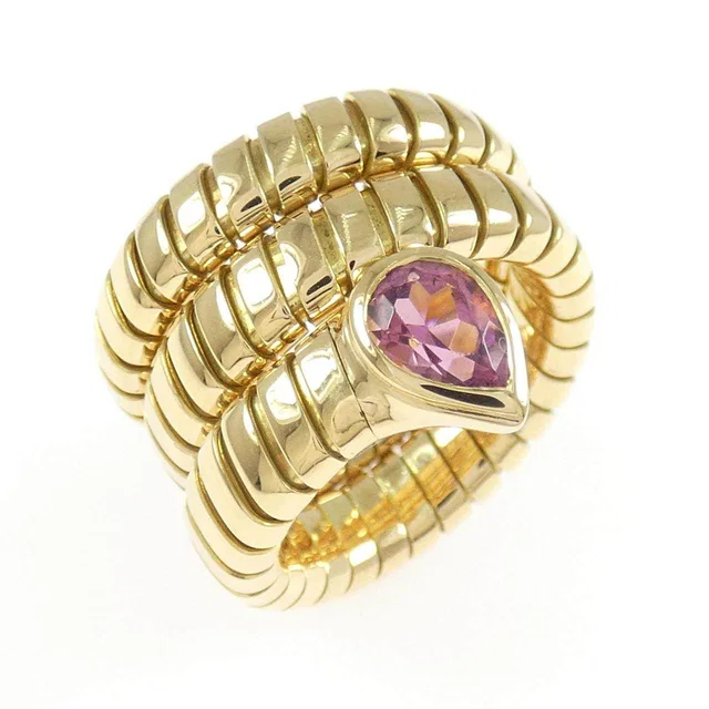 Bvlgari Serpenti Au750 Ring Size 8 from LuxUness