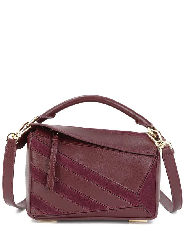 Tiffany & Fred Paris Geometric Leather Satchel, image 1 of 1 from Rue La La