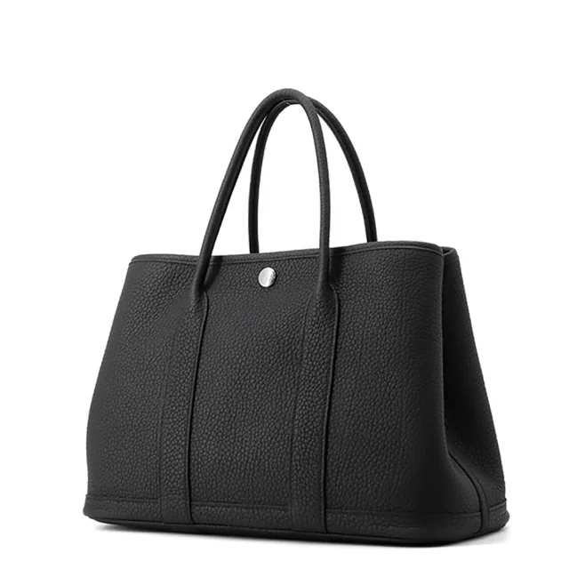 Hermès Garden Party Black Togo Leather Size TPM in Black Togo leather from GALLERY RARE, photo 2 of 7