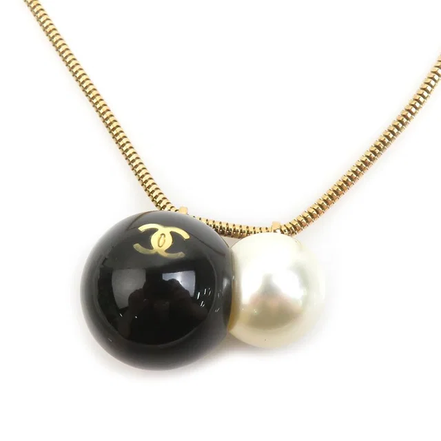 Chanel Necklace CC Logo from The Reluxe