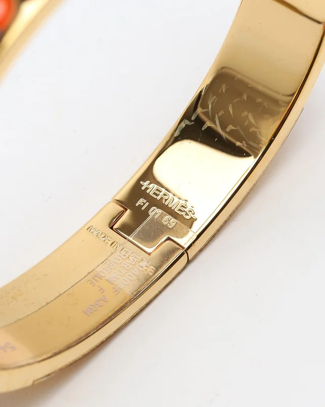 Hermès Clic H Bracelet in Denim from A Retro Tale, photo 7 of 7
