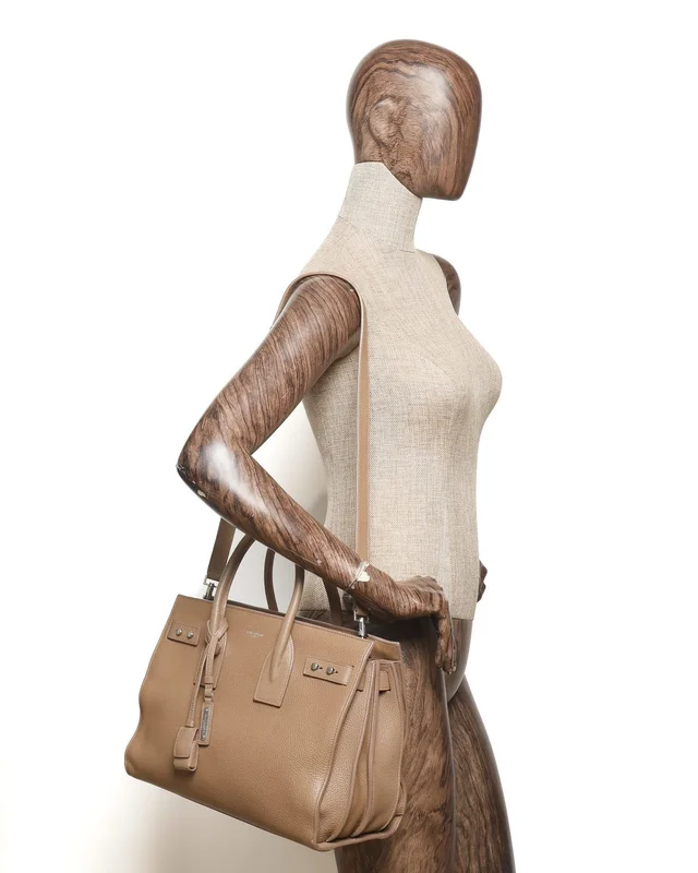 Saint Laurent Small Sac De Jour Bag in Caviar leather from A Retro Tale, photo 8 of 9