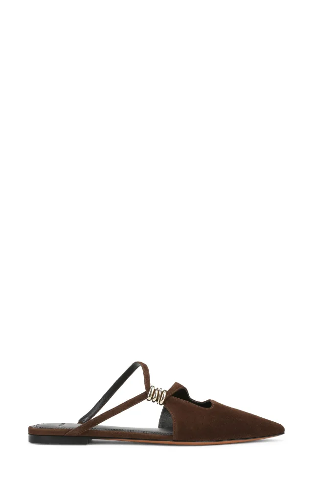 Vince Gilia Strappy Pointed Toe Flat Mule, photo 3 of 9 from Nordstrom Rack