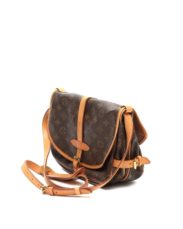 Louis Vuitton Monogram Saumur 30 Bag in Coated canvas from A Retro Tale, photo 3 of 9