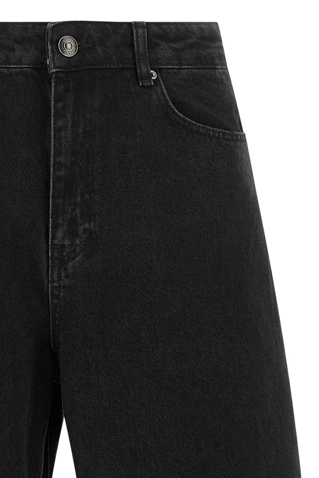 ROTATE Draped Barrel Leg Denim Jeans, photo 3 of 5 from SENSER
