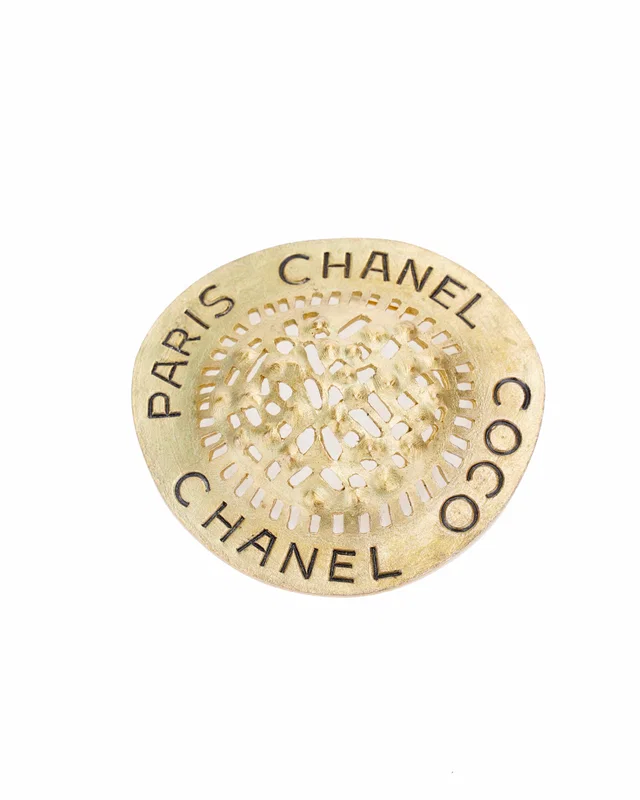 Chanel Logo Brooch from Luxury Promise