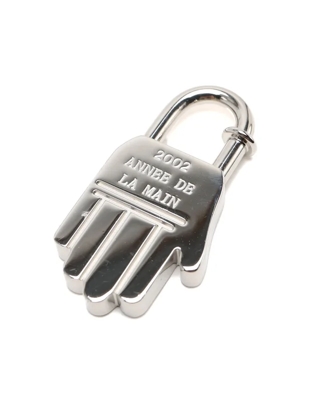 Hermès 2002 Limited Edition Anne De La Main Cadena Lock Charm from A Retro Tale, photo 3 of 3