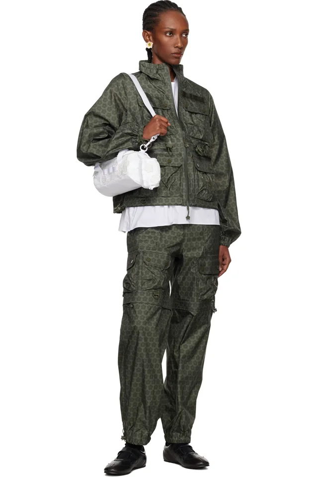 Cecilie Bahnsen Khaki The North Face Edition Carla Spectra Trousers, photo 4 of 4 from SSENSE