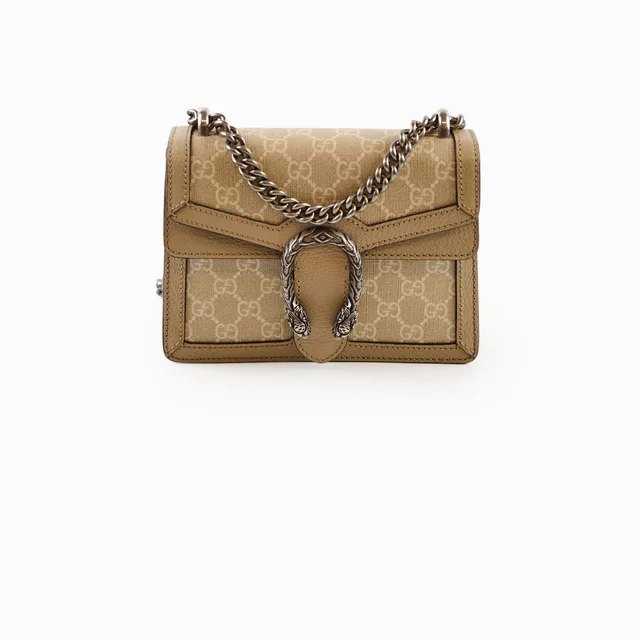 Gucci Dionysus Mini Beige in Beige Canvas from The Purse Affair