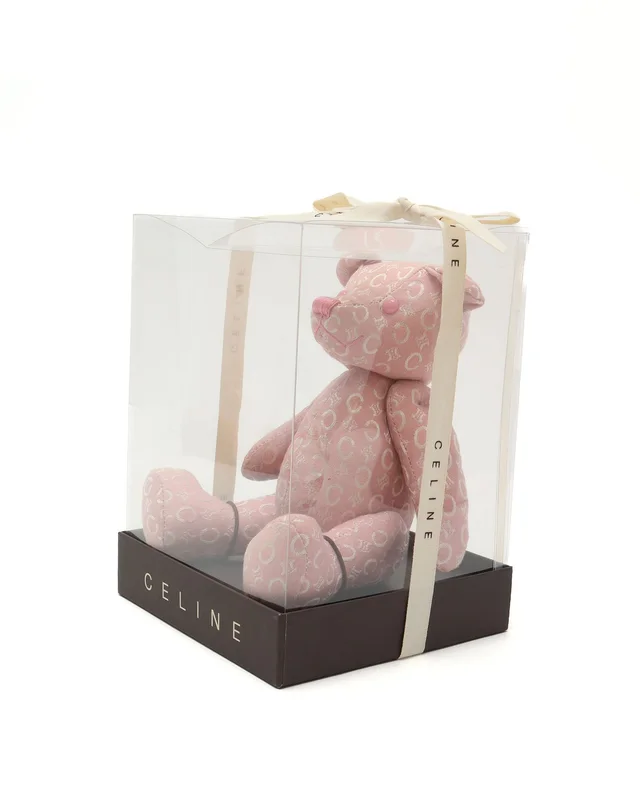 Celine C Macadam Teddy Bear in Canvas from A Retro Tale, photo 2 of 4