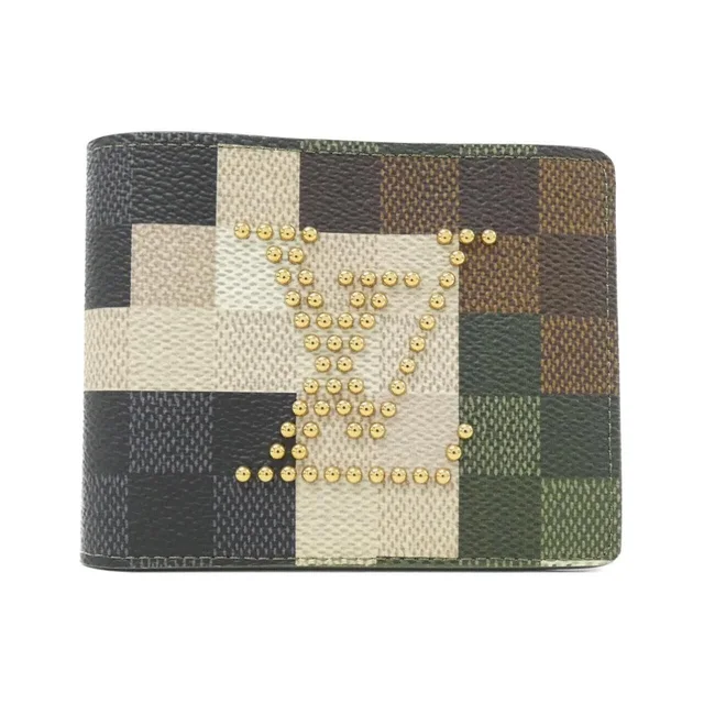 Louis Vuitton Damoflage Portefeuille Calfskin Billfold Wallet in Calfskin from The Reluxe
