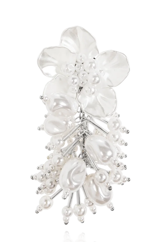Self-Portrait Flower earrings, photo 5 of 5 from SENSER