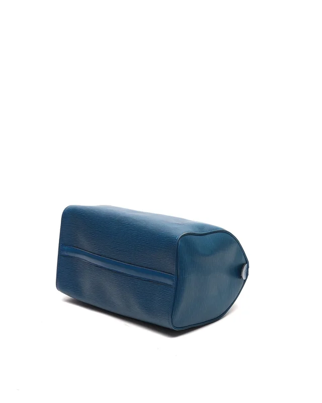 Louis Vuitton Epi Speedy 30 Bag in Suede from A Retro Tale, photo 5 of 9