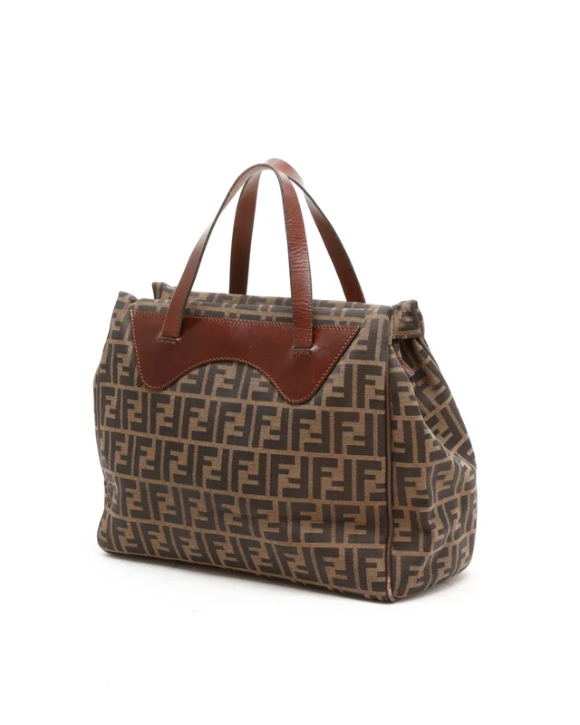 Fendi Zucca Tote Bag in Canvas from A Retro Tale, photo 2 of 9