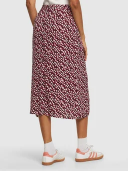 Marant Etoile Pleated wallet skirt in 100% Viscose, photo 3 of 5 from LUISAVIAROMA