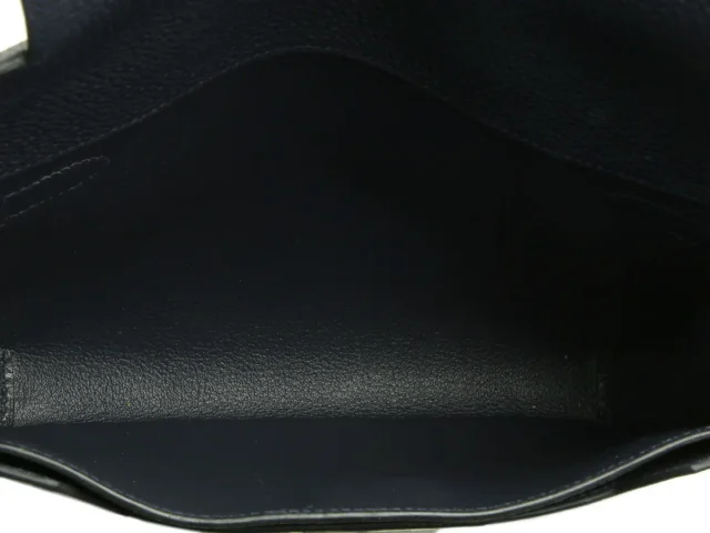 Hermès Bleu Nuit Togo Kelly Dépêches 25 in Navy Togo leather from Ann's Fabulous Finds, photo 10 of 11