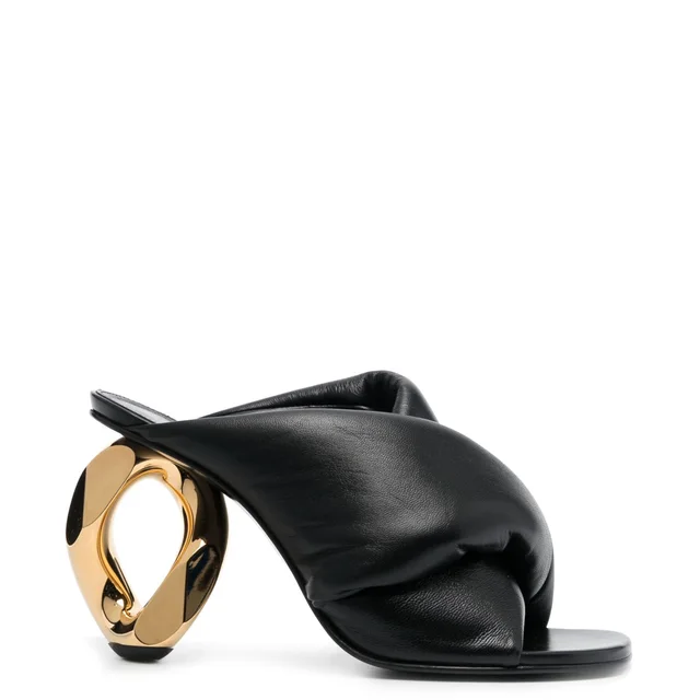 JW Anderson Chain Mule, Black/Gold from Cultstatus, photo 1 of 1