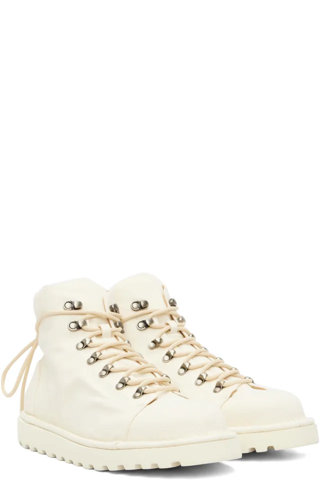 Marsèll Gomme White Pallottola Crepping Ankle Boots, photo 4 of 5 from SSENSE