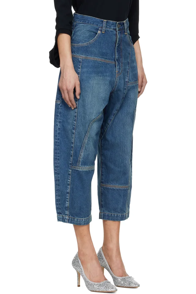 UNDERCOVER Blue UP1F1503-2 Jeans, photo 2 of 4 from SSENSE