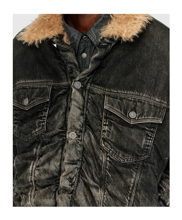 Diesel D-Curly-Fsj Trucker Denim Jacket, photo 5 of 5 from SENSER