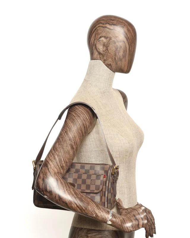 Louis Vuitton Damier Ebene Ravello GM Bag in Brown Canvas from A Retro Tale, photo 11 of 11