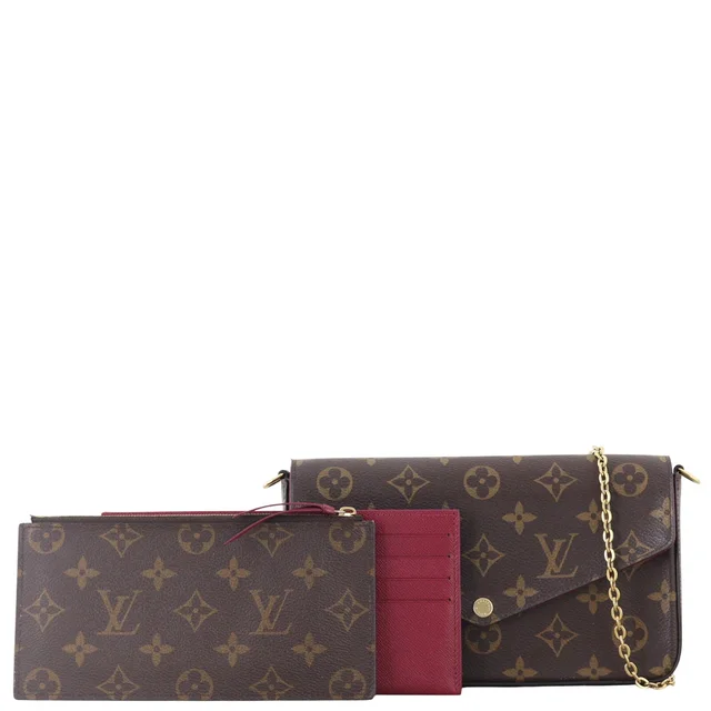 Louis Vuitton Pochette Felicie Monogram in Coated canvas from Luxe.It.Fwd